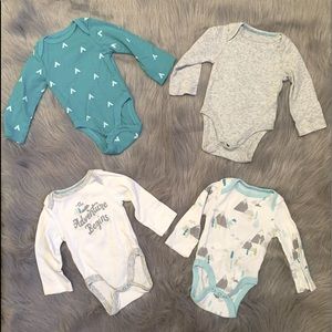 Baby newborn long sleeve onesies